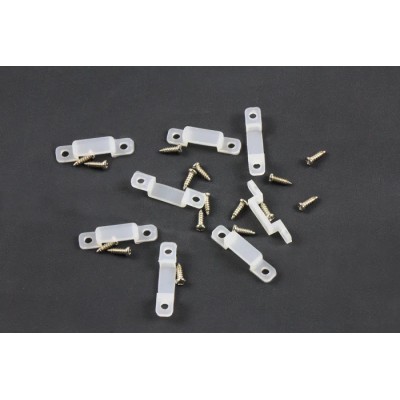 Intelligent LED Solutions LED Strip Extrusion & Diffuser Pack of 8, 4mm for IP20/IP65 Flexible LED Strip 
