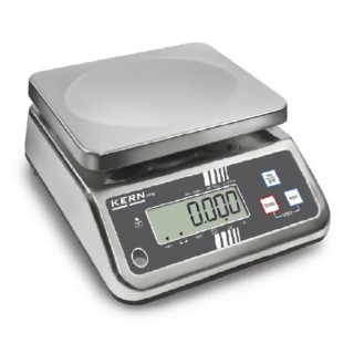 Kern Bench Weighing Scale Stainless Steel IP65 15kg Capacity FFN 15K2IPN