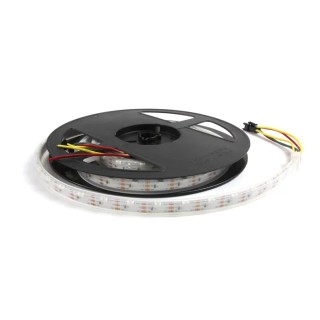 Intelligent LED Solutions RGB LED Strip 5V DC, 2 m Length, 12 mm Width, IP67, 5000K, Flexible, ILPX-KS11-RGB1-2M0-SK10512-I1.