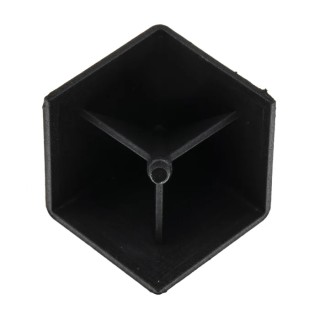 RS PRO 3-Way Connector, Nylon, Strut Profile 20 mm, Groove Size 5 mm, Connector Bracket & Joint 180-9140