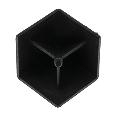 RS PRO 3-Way Connector, Nylon, Strut Profile 20 mm, Groove Size 5 mm, Connector Bracket & Joint 180-9140