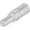 Lapp 8 mm MH Male Contact, Crimp, Brass, Silver Plated, 1 - 16 mm² Wire Size, 44423243