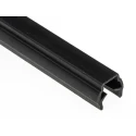 RS PRO Black Polypropylene T-Slot Cover 6 mm Groove, 2 m Length, for 30 mm Profile 180-9132