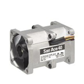 Sanyo Denki 9CR Series Axial Fan 12V DC, 54 m³/h, 16.8 W, 1.4 A Max, IP68, 56x40x40 mm, Ball Bearing 
