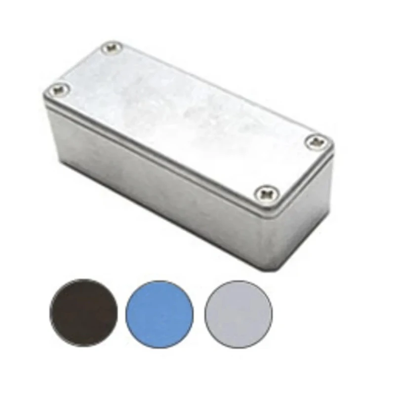 Deltron Flanged 462 Series Blue Aluminium Enclosure , IP54, 30 x 36 x 90 mm