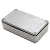 Deltron Flanged Aluminium Enclosure  IP68, 30 mm Height, 115 mm Length, 64 mm Width, Black Blue Grey
