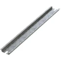 Deltron Galvanised Steel Unperforated DIN Rail, 114 mm x 35 mm x 8 mm 4DR3513