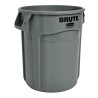 Rubbermaid Commercial Products BRUTE 75L Grey Polyethylene Waste Bin FG262000GRAY