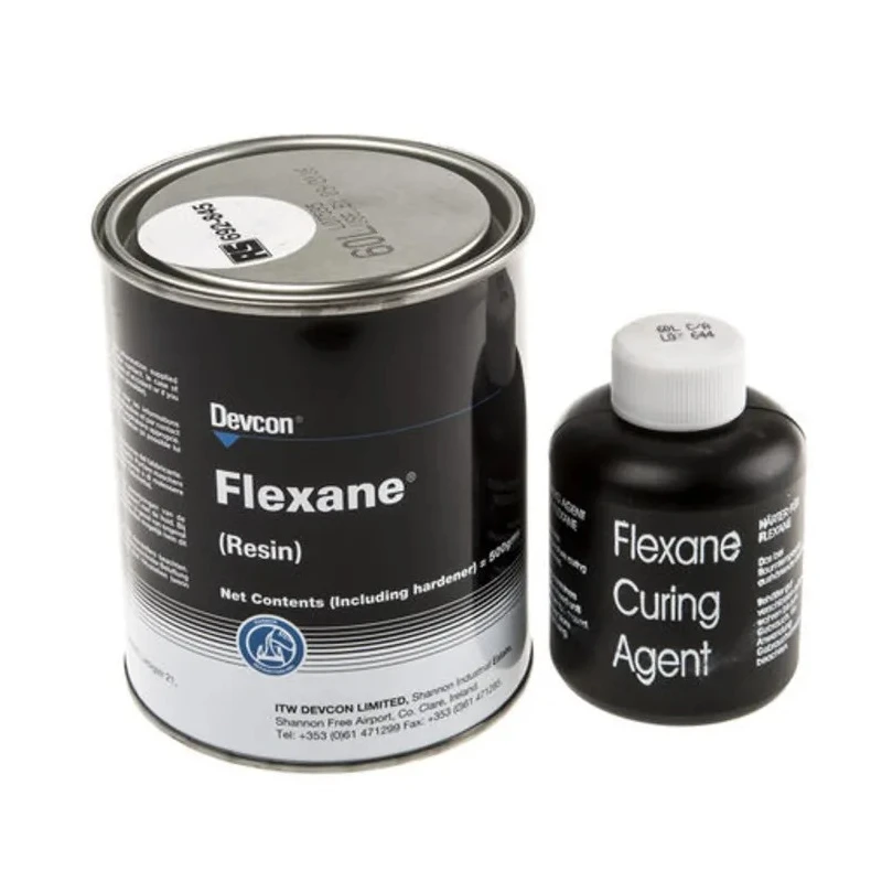 ITW Devcon Flexane 60L Resin Clear Urethane Liquid, 500 g, 82°C Max, Two-Part, Self Levelling, 15200