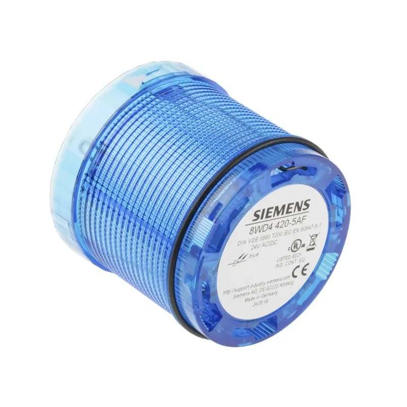 Siemens SIRIUS Series Blue Flashing Light Element , LED, 24V AC/DC, IP65, Beacon, 70mm Base Diameter