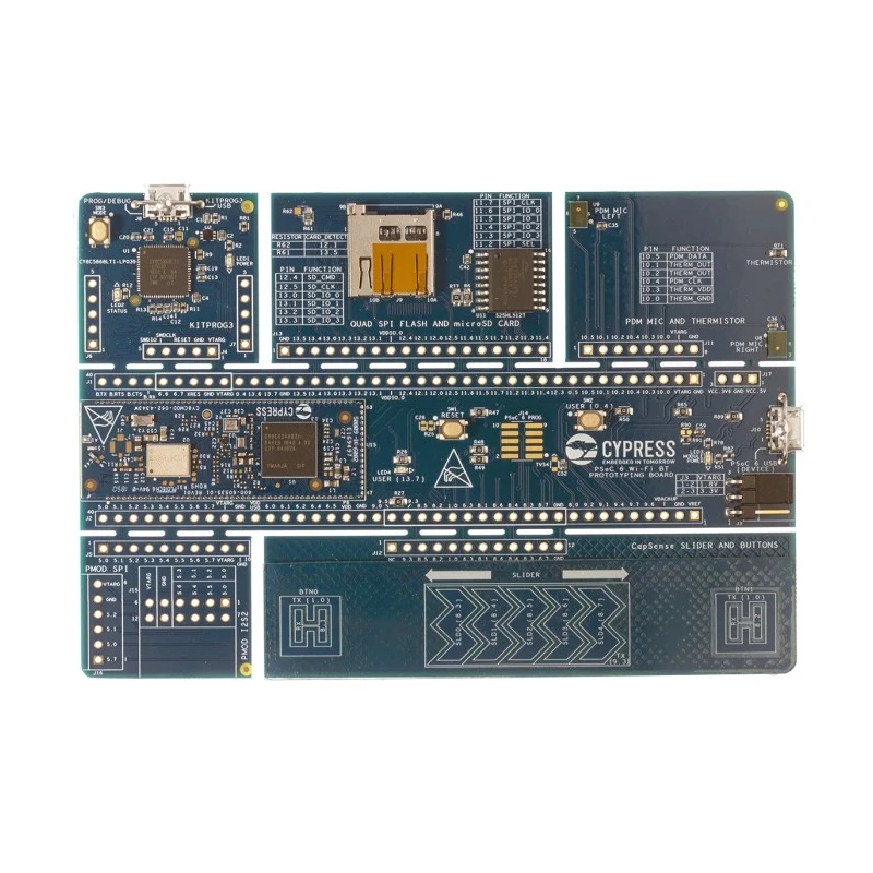 Infineon Microcontroller Development Kit with Wi-Fi and Bluetooth PSoC 6 CY8CPROTO-062-4343W