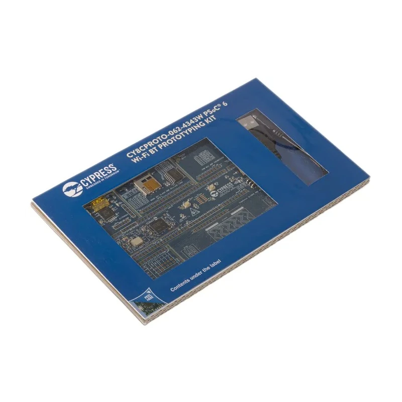 Infineon Microcontroller Development Kit with Wi-Fi and Bluetooth PSoC 6 CY8CPROTO-062-4343W