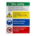 RS PRO Safety Poster Polypropylene English 400 mm x 300 mm 181-2230