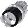 Siemens SIRIUS ACT Key Switch Head, Latching, 2 Positions, 22mm Cutout, Key Type 455 3SU1050-4CF01-0AA0