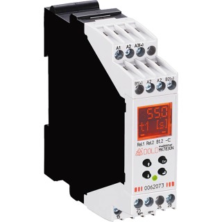 Dold Monitoring Relay DPDT DIN Rail, Adjustable Multifunction Timer, AC/DC24V+AC230V MK7830N.82 AC/DC24V+AC230V 0,02s-9999h