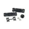 HellermannTyton Branch Cable Joint Connector Block, 6 Core, Flame Retardant 435-01652 Relilight V61.5I2-PA66V0/SI-BK