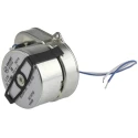 Crouzet Ovoid AC Geared Motor 3 W, 230V, Panel Mount, Clockwise, Synchronous, 30 rpm, 4mm Shaft, Model 82334736