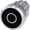 Siemens SIRIUS ACT Series Black Momentary Push Button Switch, 22 mm Cutout, Round, IP67, IP69K, IP66 3SU1050-0AB10-0AD0