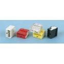 WAGO PCB Terminal Block 4-Contact 100V 6A Push-in Female Light Grey 243-304