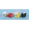 WAGO PCB Terminal Block 4-Contact 100V 6A Push-in Female Light Grey 243-304