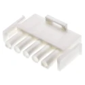 TE Connectivity Universal MATE-N-LOK Male Connector Housing 6.35 mm Pitch 5 Way 1 Row Straight 350809-1