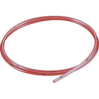 Festo Compressed Air Pipe Red Polyurethane 4 mm × 50 m, PUN-H-T Series 10 bar PUN-H-4X0,75-TRT