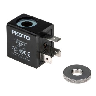 Festo MSFG-24-EX Solenoid Valve Coil 24V DC, IP65, 4.5W, Pneumatic System