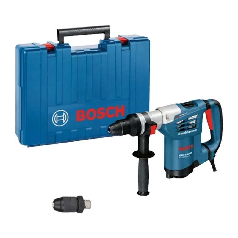 Bosch SDS Hammer Drill GBH 4-32 Quick Change, 110V Corded, 900W, Brushed Motor, 13mm Quick Change Chuck, Type G, 0611332161