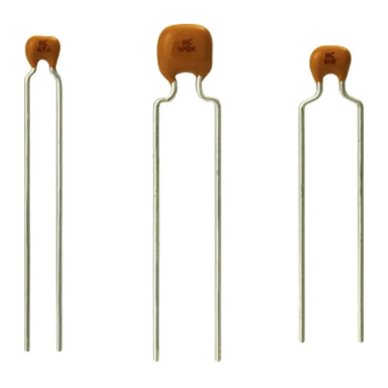 Vishay Multilayer Ceramic Capacitor 10 nF, 50V DC, X7R, ±10% Tolerance, Through Hole, Tape & Reel K103K15X7RF5TL2