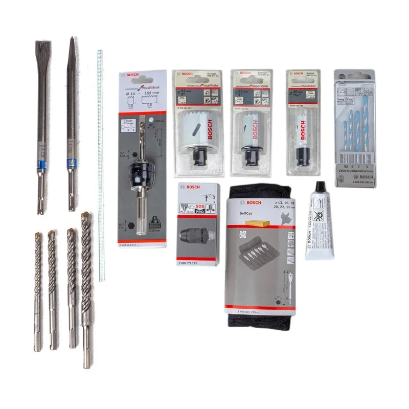 Bosch SDS Hammer Drill GBH 4-32 Quick Change, 110V Corded, 900W, Brushed Motor, 13mm Quick Change Chuck, Type G, 0611332161