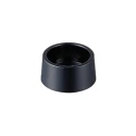 NKK Switches Black Push Button Cap, Round, 24mm Diameter, 12mm Height, For SCB and MB20 Series Pushbuttons AT455A