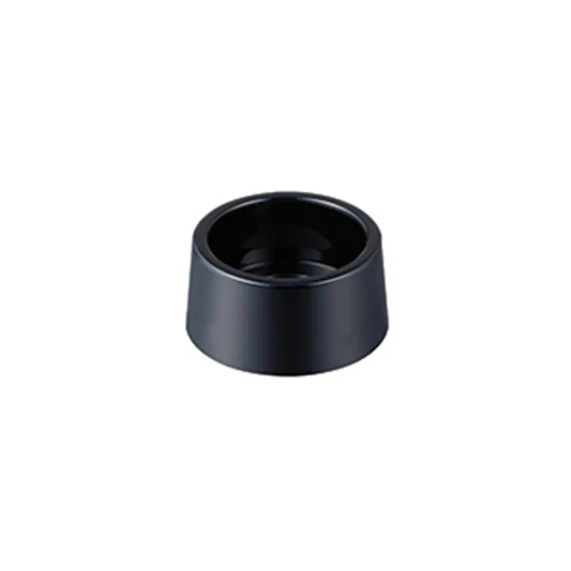 NKK Switches Black Push Button Cap, Round, 24mm Diameter, 12mm Height, For SCB and MB20 Series Pushbuttons AT455A