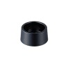NKK Switches Black Push Button Cap, Round, 24mm Diameter, 12mm Height, For SCB and MB20 Series Pushbuttons AT455A