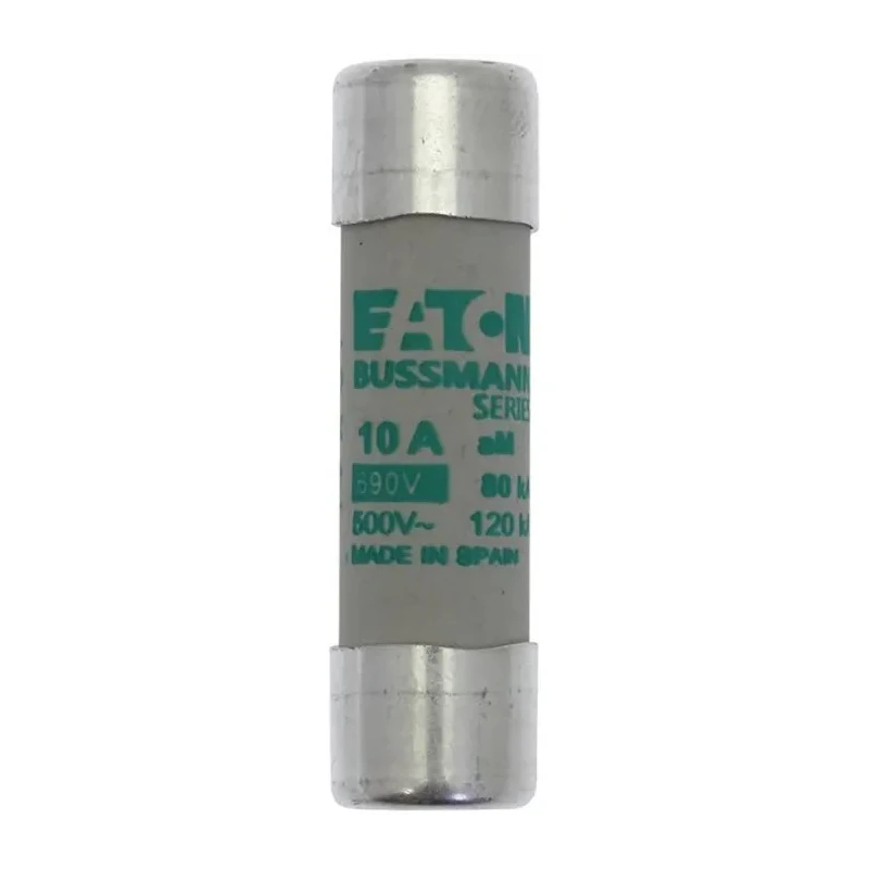 Eaton Ceramic Cartridge Fuse 10A 690V AC 14 x 51 mm AM Characteristic C14M10