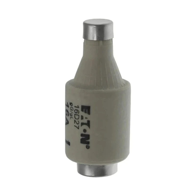 Eaton Diazed Fuse D2, 16A, 500V AC, Ceramic Body, gG gL Application, Breaking Capacity 50kA, Grey Cap, 50mm x 21.5mm 16D27