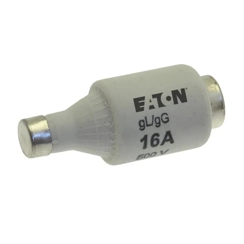 Eaton Diazed Fuse D2, 16A, 500V AC, Ceramic Body, gG gL Application, Breaking Capacity 50kA, Grey Cap, 50mm x 21.5mm 16D27