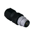 Amphenol Industrial Circular Connector Cable M12 Plug Male IP68 5 Contacts Glass Filled Nylon M Series M12B-05BMMA-SL8001