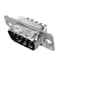 Amphenol Communications Solutions 15 Way Straight D-Sub Connector, 2.74 mm Pitch, Cable Mount, Screw Female, 7.5A L77DA15S