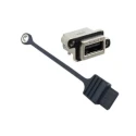 Amphenol Communications Solutions USB Type A Panel Mount Connector, Right Angle, IP67, Female, 1.5A, 100V MUSBRA111R5