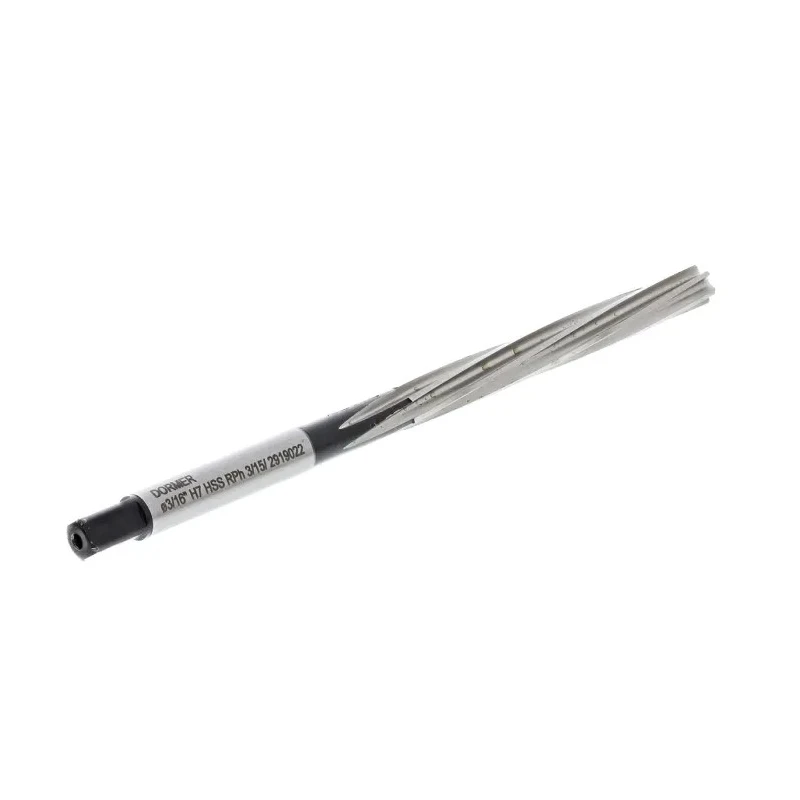 Dormer HSS Spiral Square Hand Reamer 0.19 in Diameter, 40mm Shank, 87mm Overall Length B1003/16