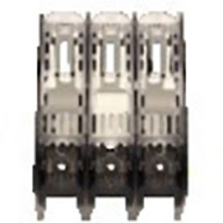 Eaton Rail Mount Fuse Holder, 160A, 3 Pole, 690V AC, DIN 35mm, NH Series, IP20, Thermoplastic Body TD00-IP20IC