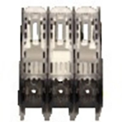 Eaton Rail Mount Fuse Holder, 160A, 3 Pole, 690V AC, DIN 35mm, NH Series, IP20, Thermoplastic Body TD00-IP20IC
