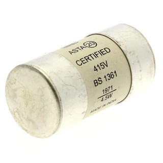 Eaton 60A Ceramic Cartridge Fuse 415V AC, 30 x 57 mm, gG Type 60LR85