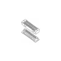 Amphenol Communications Solutions BergStak Series Straight Surface PCB Header 120 Contacts 0.8 mm Pitch 2 Row 61083-123402LF