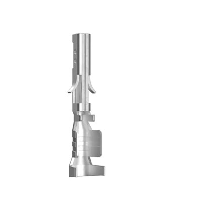 Amphenol Communications Solutions Female Crimp Terminal, Gold Plated, Phosphor Bronze, Solder Type, 5A, 10127718-002PLF