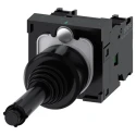 Siemens SIRIUS ACT Joystick Round, IP20/IP67/IP65, 10A, SPDT, Silver Alloy Contact, 22mm Handle 3SU1100-7BB10-1NA0