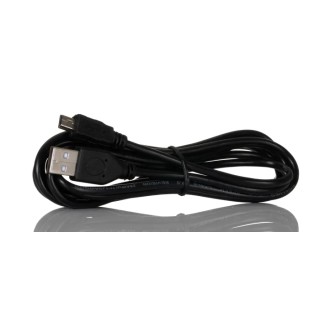 RS PRO IC Socket USB Cable, 1.8 Meter, Male USB Type A to Male Mini USB Type B, USB 2.0, Black, Polyvinyl Chloride, 182-8492