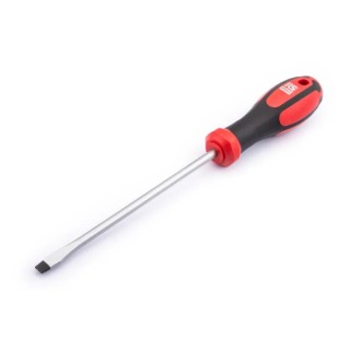RS PRO Slotted Screwdriver, Standard, Flared Tip, 150 mm Blade, 270 mm Overall Length, Rubberised Ergonomic Handle 182-9675