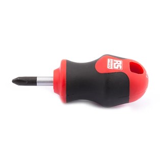 RS PRO Stubby Phillips Screwdriver PH2 Tip, 25 mm Blade, Soft Grip Handle, 85mm Overall Length 182-9702