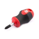 RS PRO Stubby Phillips Screwdriver PH2 Tip, 25 mm Blade, Soft Grip Handle, 85mm Overall Length 182-9702